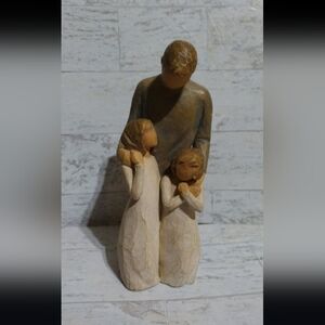 Willow Tree "My Girls" Sculpted Hand-Painted Figure by Susan Lordi Demarco 2009